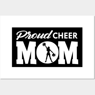 Proud Cheer Mom Posters and Art